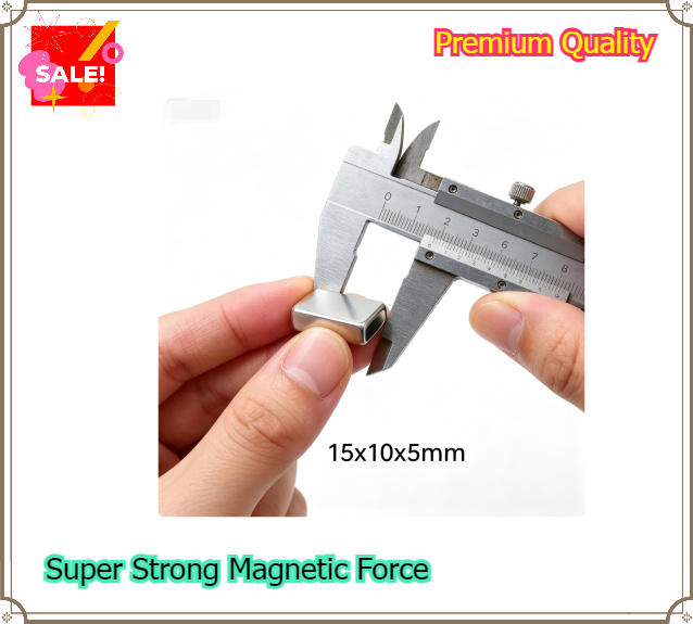 Art Craft Magnet - Magnet Neodymium Super Kuat 15x10x5mm Bentuk