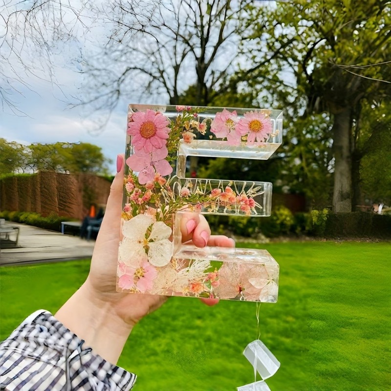 Art Craft Letter A - Cetakan Silikon Besar untuk Membuat Huruf,