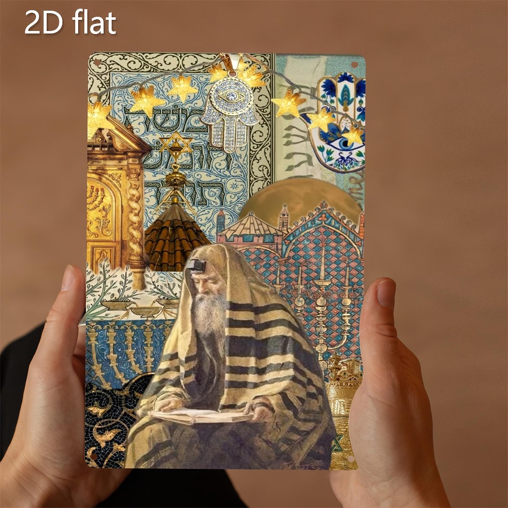 Art & Craft Teacher - CIFBUY Seni Dinding Aluminium Vintage Gambar