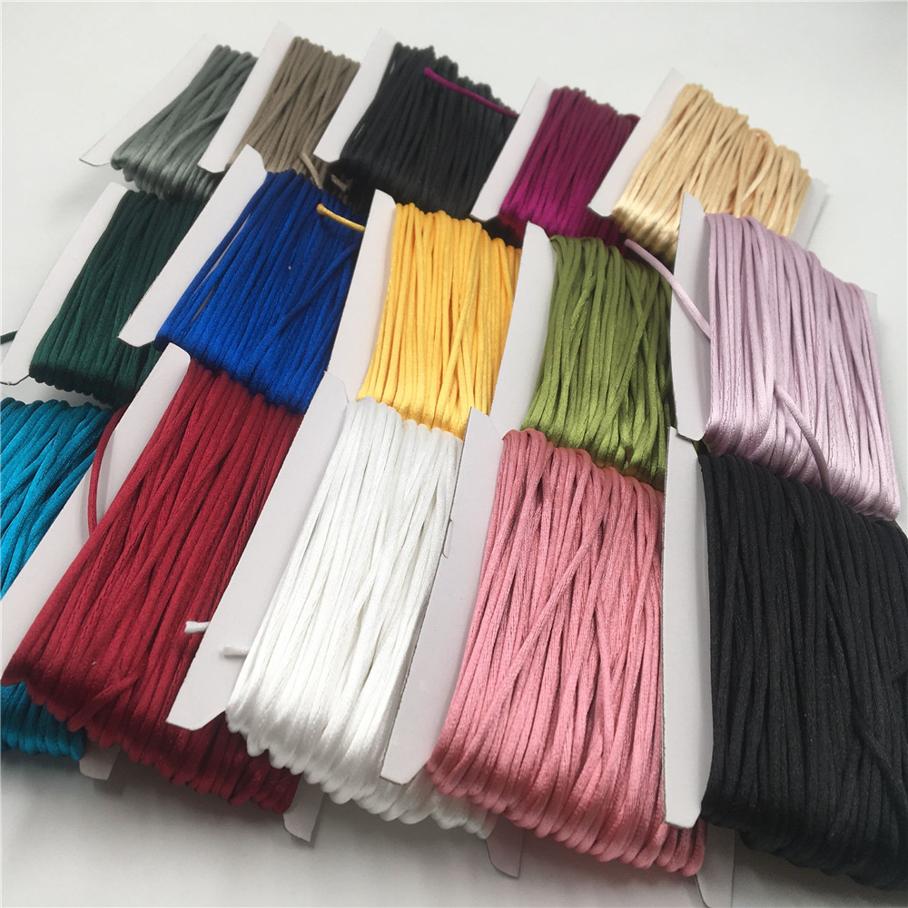 Macrame Cord Cotton - 2Mm Kepang Macrame Sutra Tali Kabel