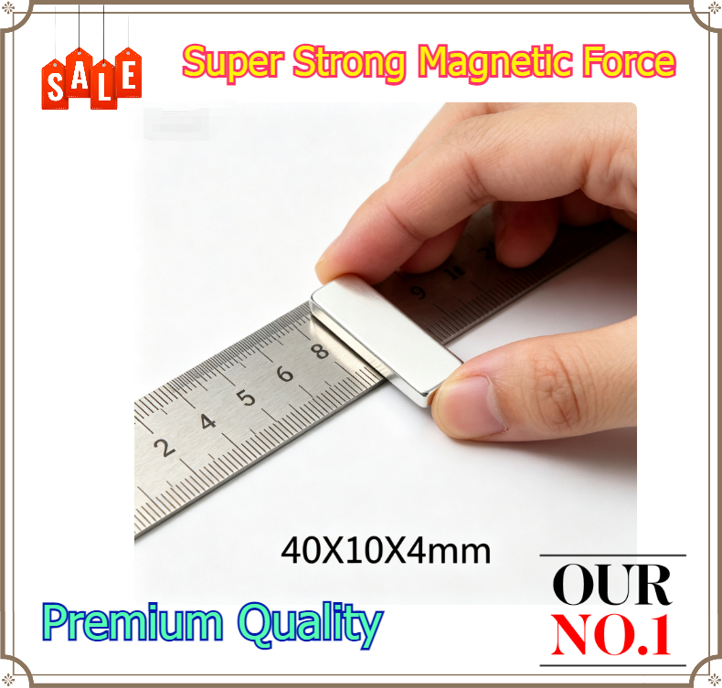 Art Craft Magnet - Magnet Neodymium Super Kuat 40x10x4mm Bentuk