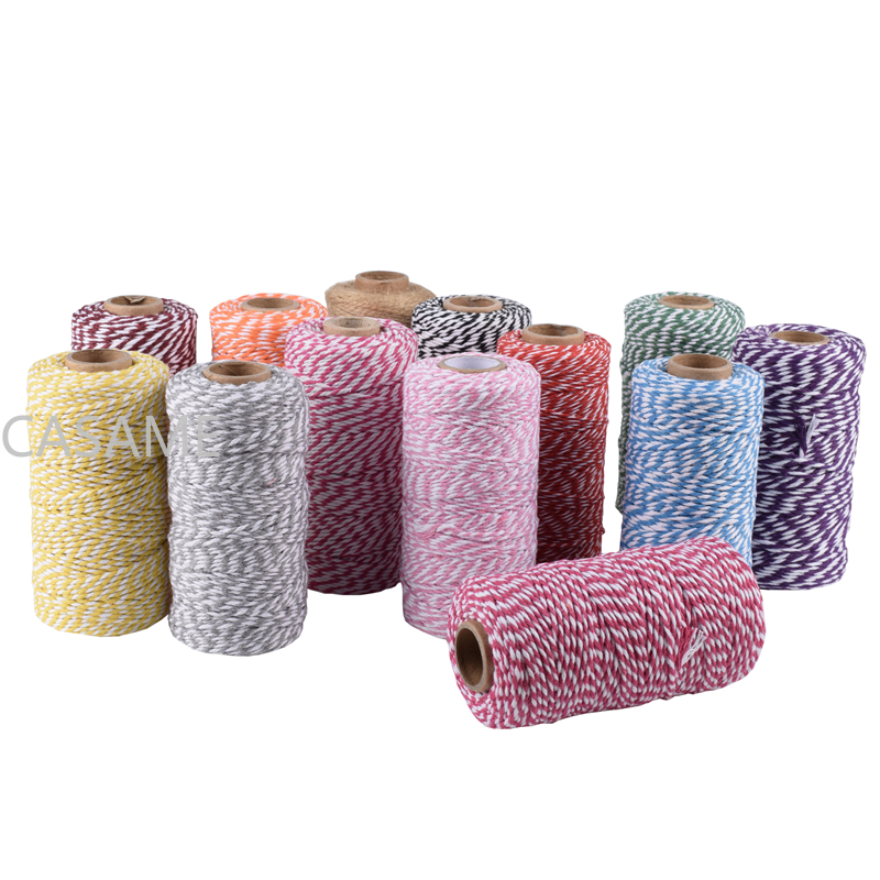 Macrame Cord Cotton - Kerajinan Buatan Tangan Tali Benang Multi