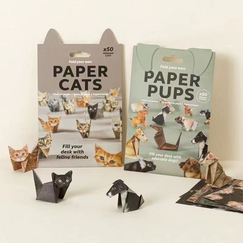 Art Craft Dinosaurs - Kertas Kreatif DIY Bentuk Kucing 50