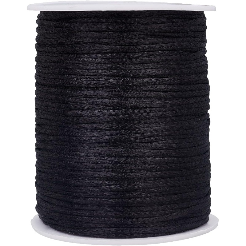 Macrame Cord Cotton - 106 yard tali Satin ekor ular