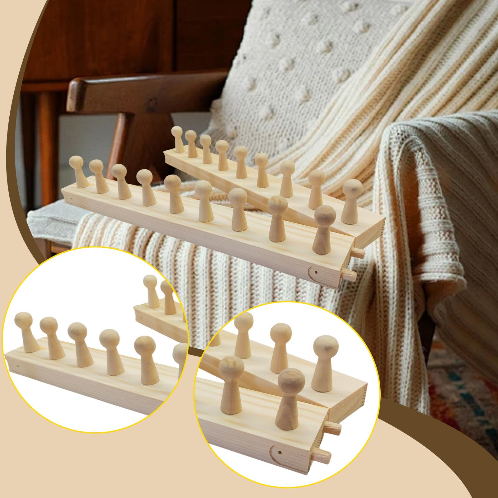 Loom Weaving Frame - Alat Tenun Mini dengan Bingkai Kayu