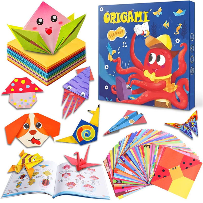 Art Craft Book - Kit Kerajinan Kertas Origami Buku Panduan