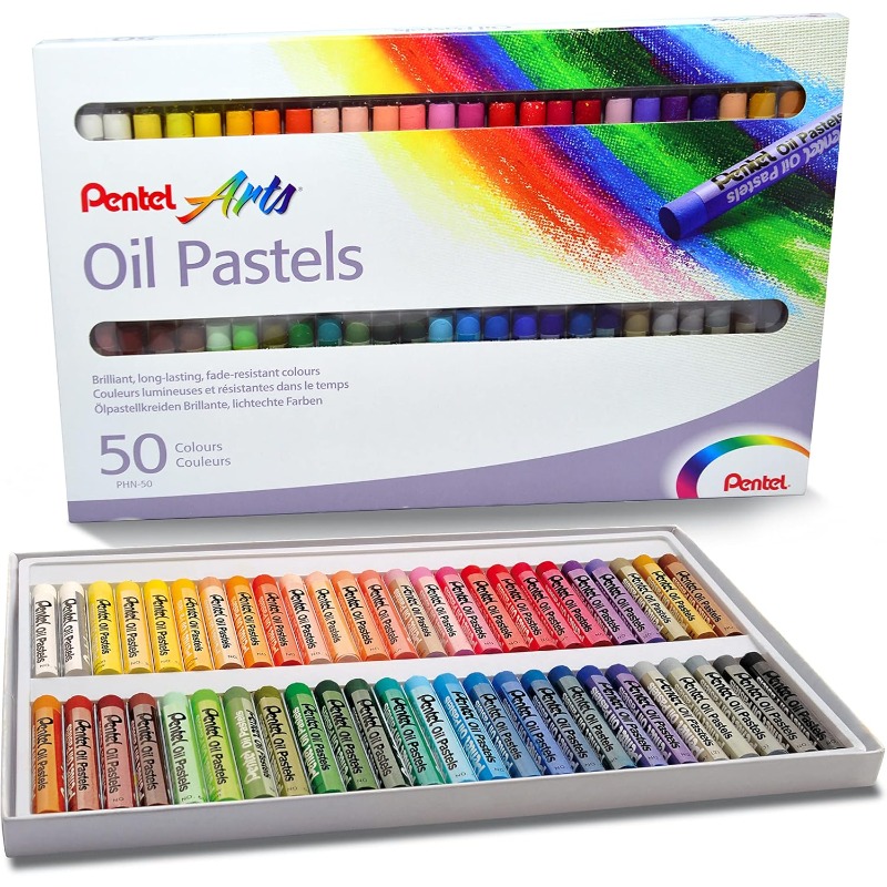 Chalk Pastel Set - Set Pastel Minyak Seni Pentel 6/12/25/50