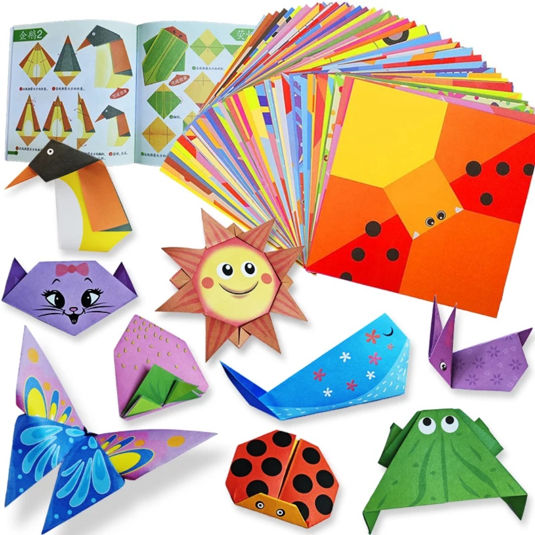 Art Craft 5 Year Old - Kit Origami Baru 30 Lembar Kertas