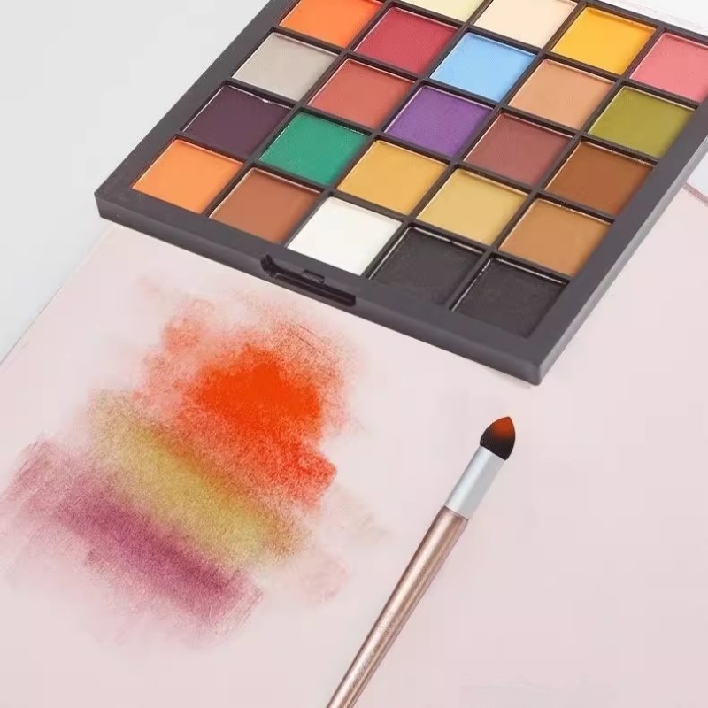 Chalk Pastel Set - 24 warna bubuk Pastel seniman lembut