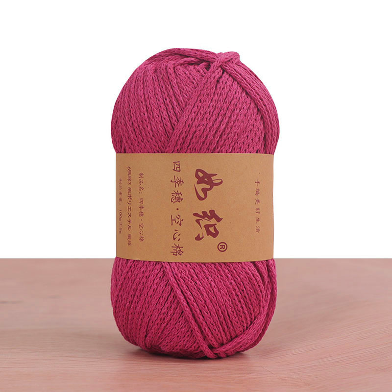 85M/Roll 100G Benang Rajut Raj - Macrame Cord Cotton ulasan dan harga