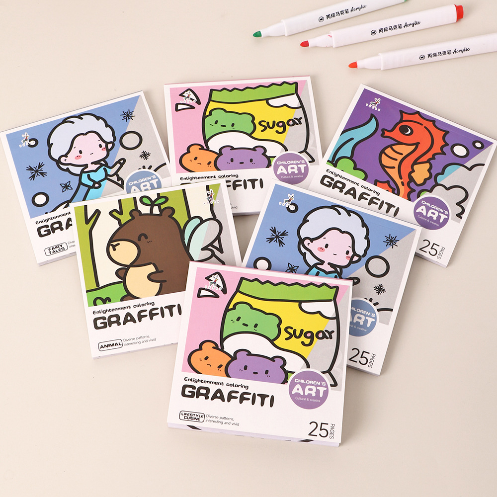 Buku Mewarnai Kartun Praktis 2 - Art Craft Book ulasan dan harga