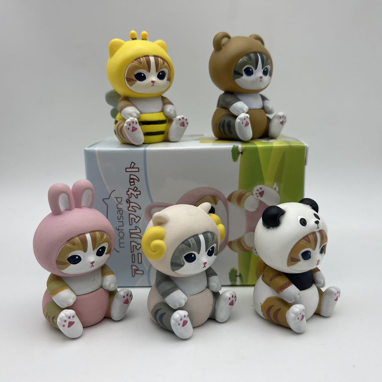 Set Figur Aksi Mofusand 4Cm Bo - Box Art And Craft ulasan dan harga