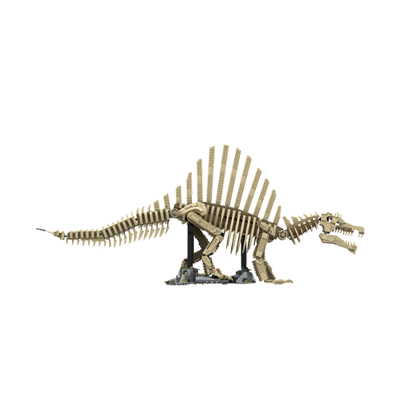 2246pcs MOC Dinosaurus Spinosa - Art Craft Dinosaurs ulasan dan harga