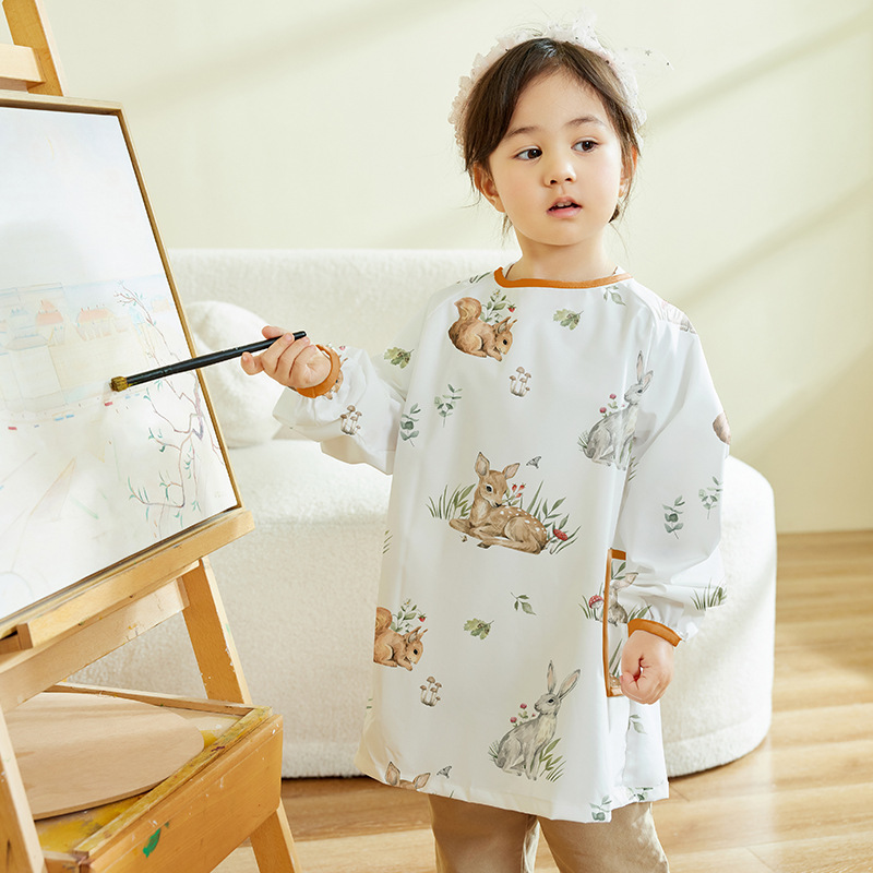 Kemeja Pelindung Seni Tahan Ai - Art Craft 5 Year Old ulasan dan harga