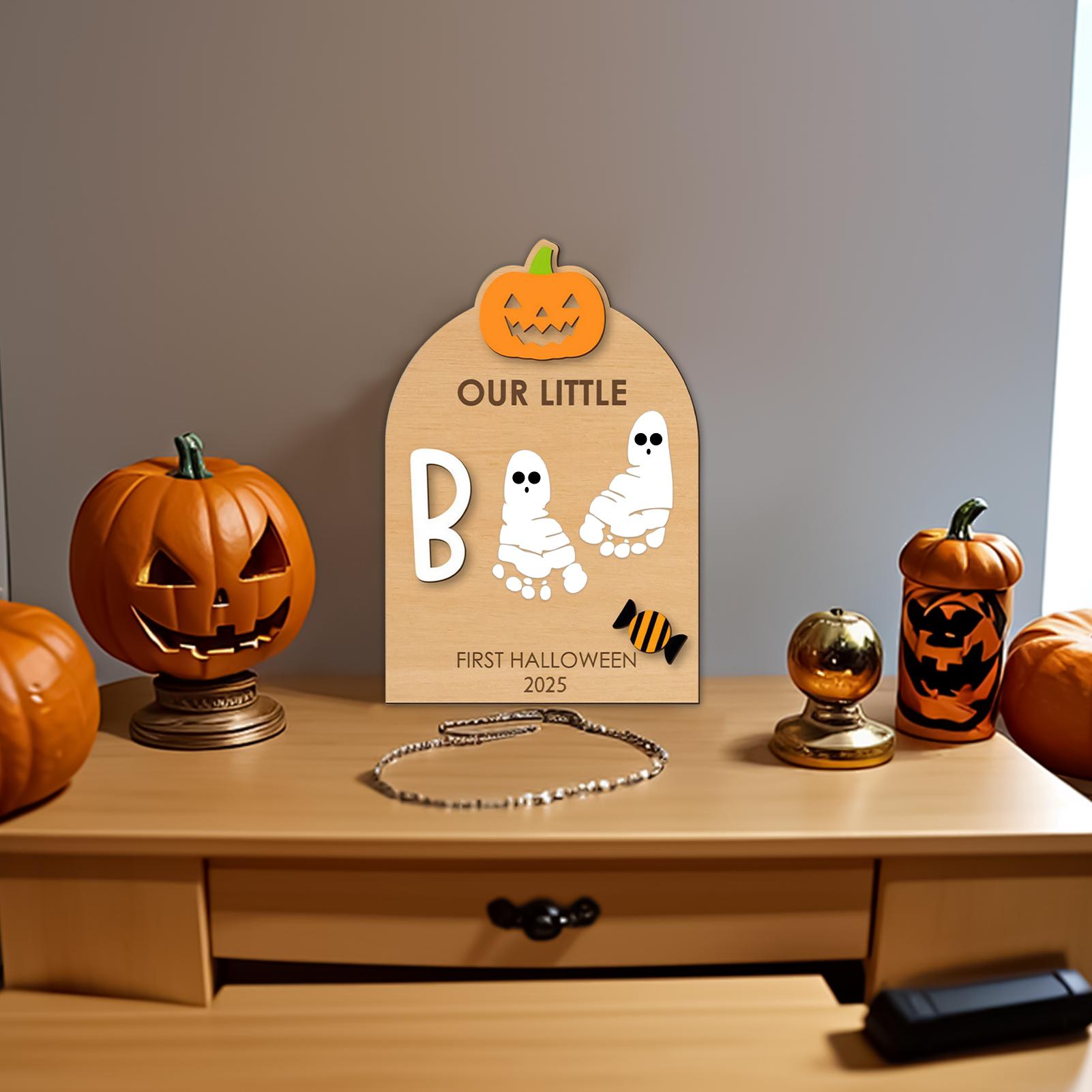 Kit Cetak Kaki untuk Bayi Hall - Art Craft Halloween ulasan dan harga