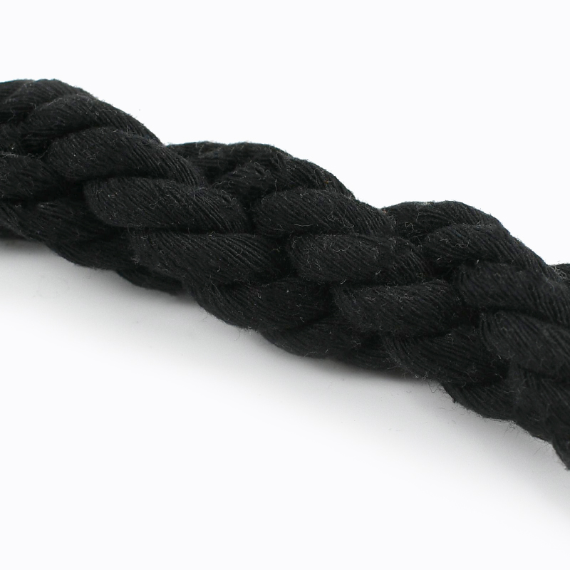 Tali Katun Hitam 1-5M 5-20mm,  - Macrame Cord Cotton ulasan dan harga