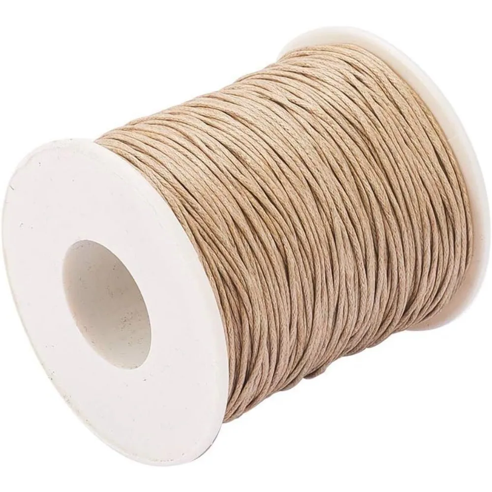 100 yard benang katun wax, ben - Macrame Cord Cotton ulasan dan harga