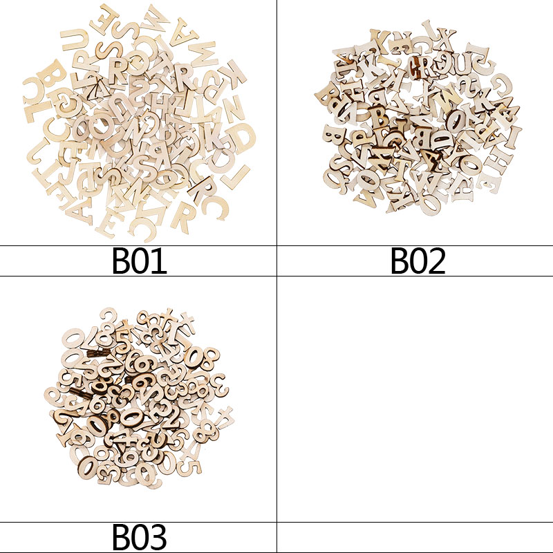 100pcs Kayu Alfabet Bahasa Ing - Art Craft Letter A ulasan dan harga