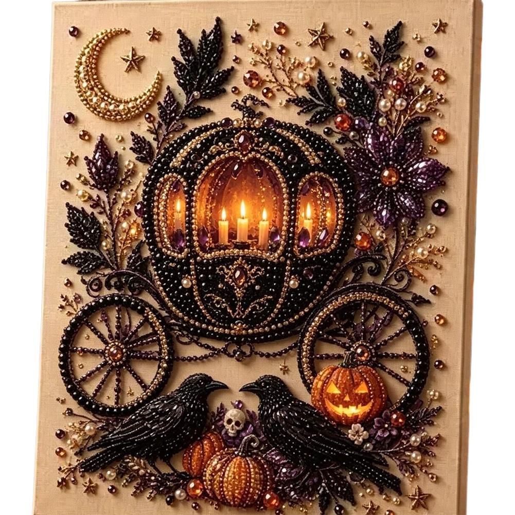 Kit Seni Mutiara 3D Hantu & La - Art Craft Halloween ulasan dan harga