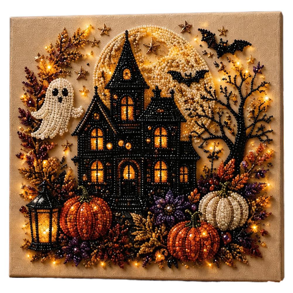 Kit Seni Mutiara 3D Hantu & La - Art Craft Halloween ulasan dan harga