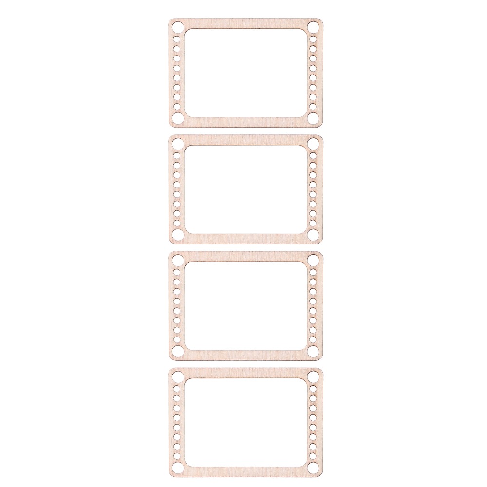 4pcs Kit Alat Tenun Kayu Prakt - Loom Weaving Frame ulasan dan harga