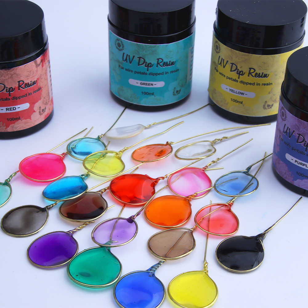 Resin Celup UV 12 Warna (Khusu - Art Craft Wire ulasan dan harga