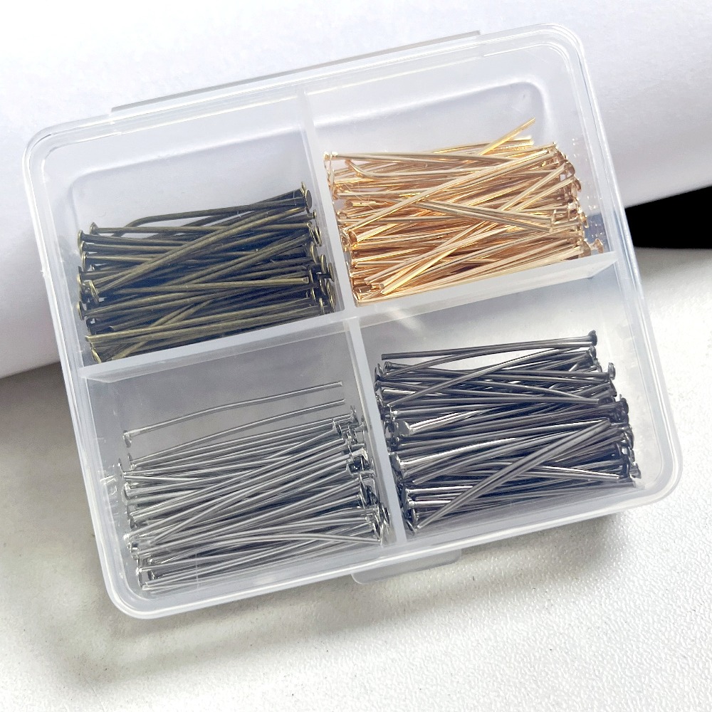 400 Buah Pin Kepala Besi Campu - Box Art And Craft ulasan dan harga