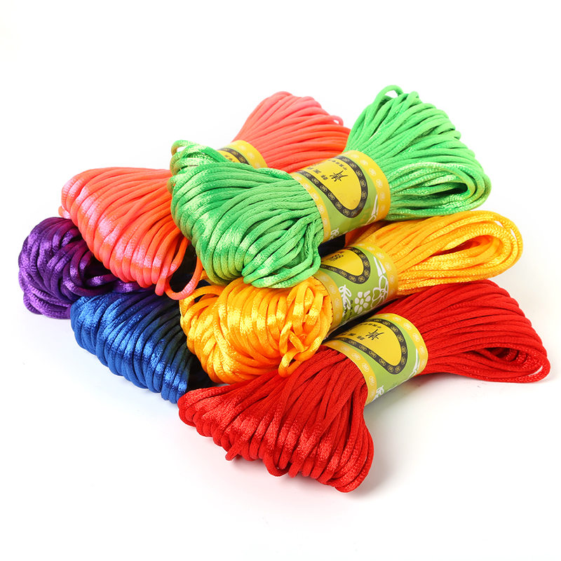 2mm 20meter lembut Satin Ratta - Macrame Cord Cotton ulasan dan harga