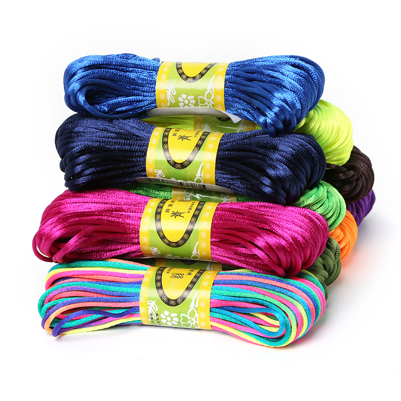 2mm 20meter lembut Satin Ratta - Macrame Cord Cotton ulasan dan harga