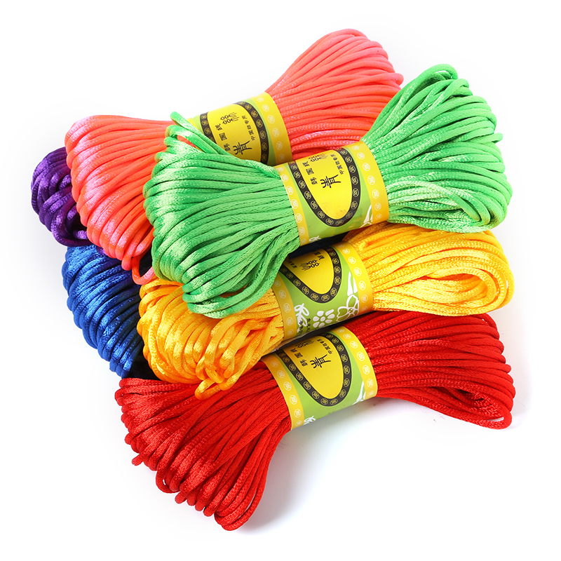 2mm 20meter lembut Satin Ratta - Macrame Cord Cotton ulasan dan harga