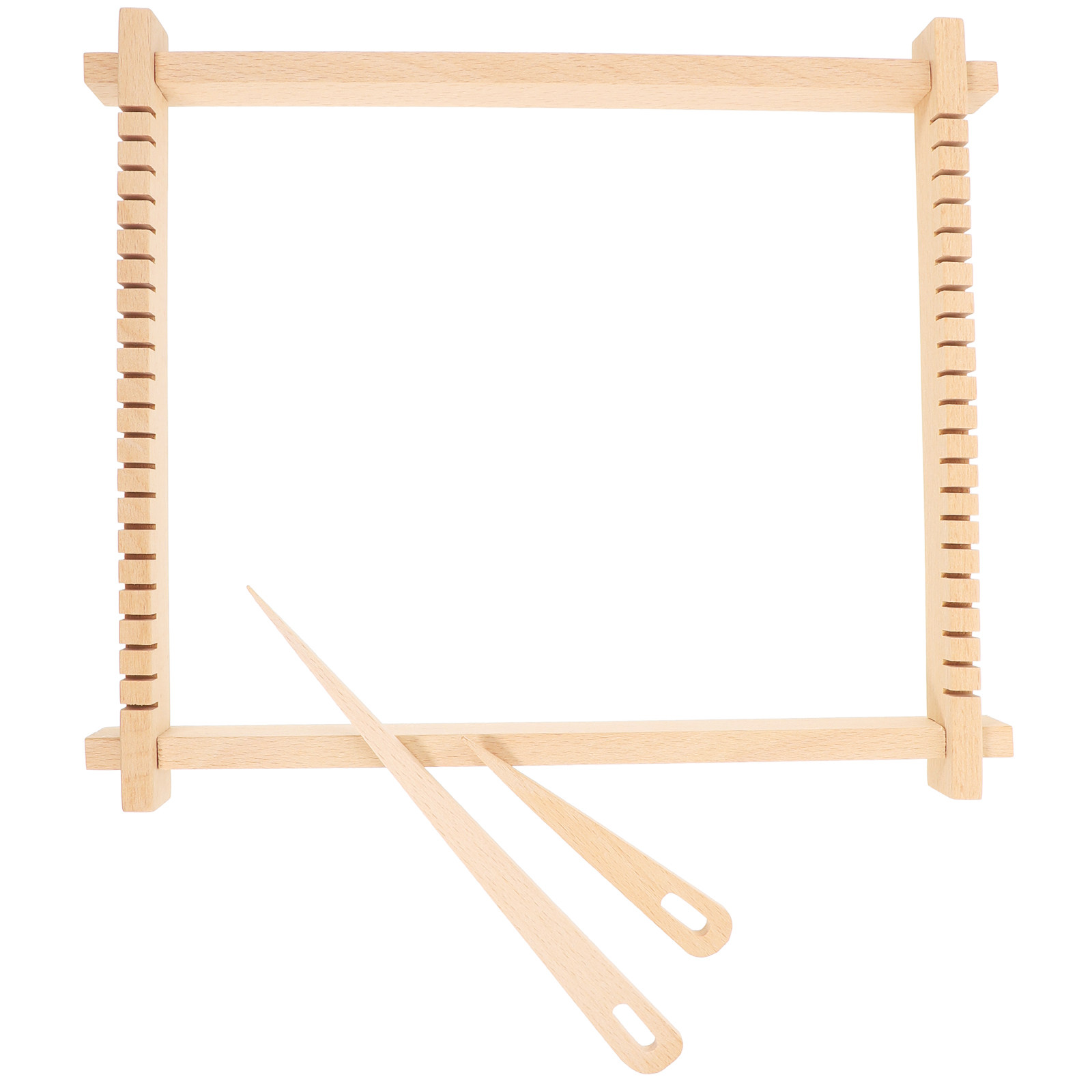 1Set Kit Tenun Bingkai Kayu un - Loom Weaving Frame ulasan dan harga
