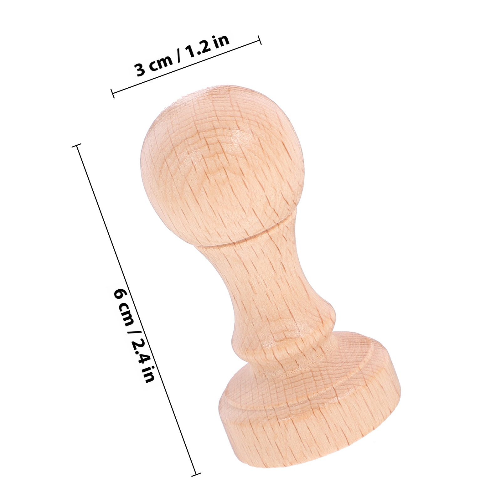 2Pcs Set Stempel Kayu Ringan d - Art Craft Letter A ulasan dan harga