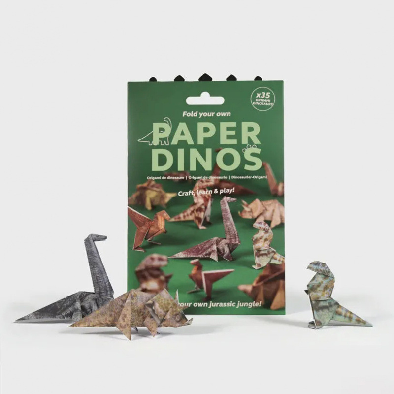 Kertas Kreatif DIY Bentuk Kuci - Art Craft Dinosaurs ulasan dan harga