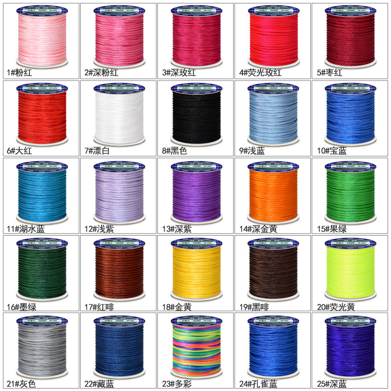 1.5Mm 2Mm 2.5Mm Nilon Katun Hi - Macrame Cord Cotton ulasan dan harga