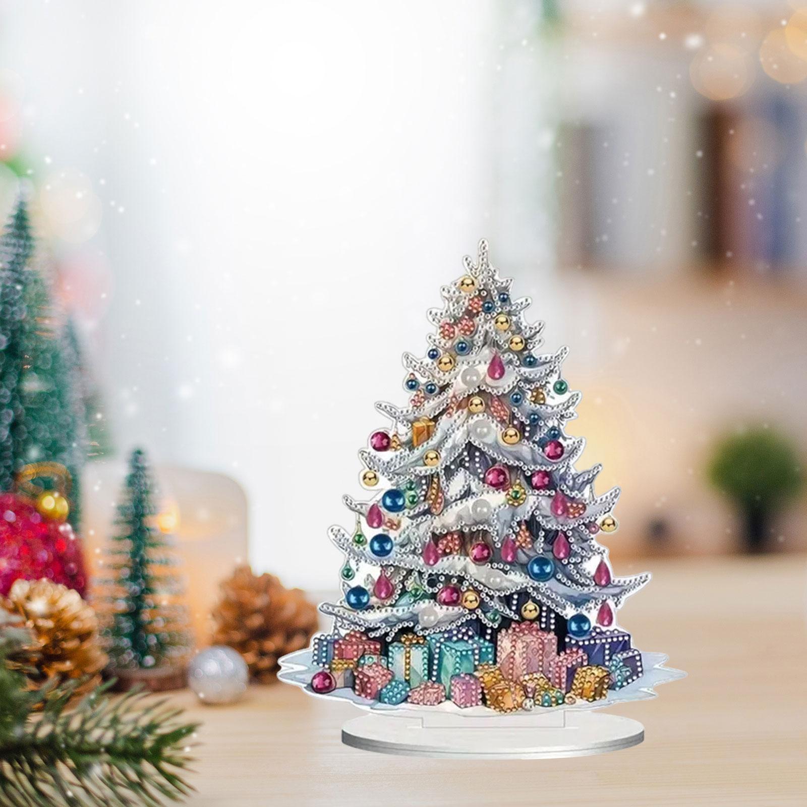 Pohon Natal Dekorasi Desktop N - Art Craft Christmas Tree ulasan dan harga