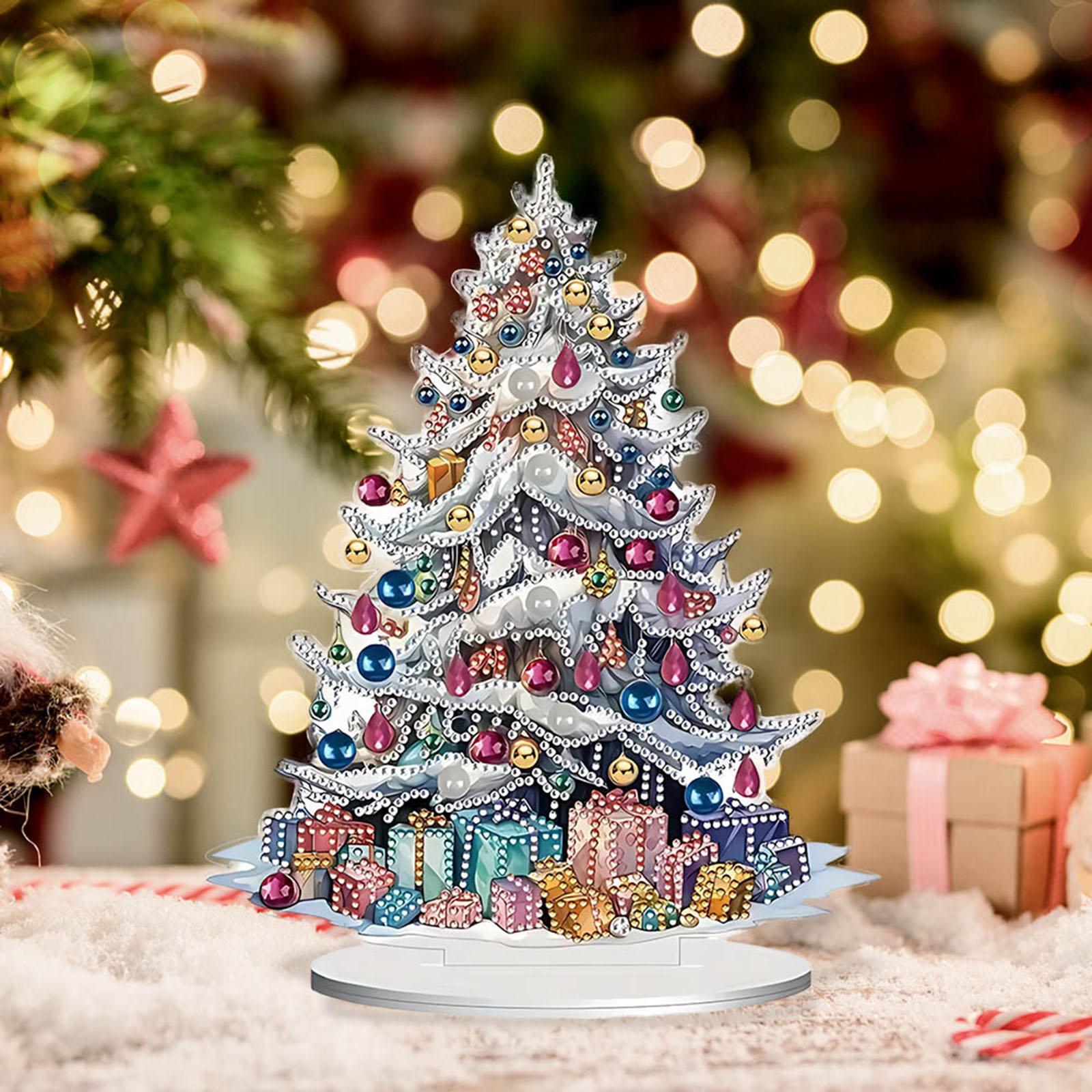 Pohon Natal Dekorasi Desktop N - Art Craft Christmas Tree ulasan dan harga