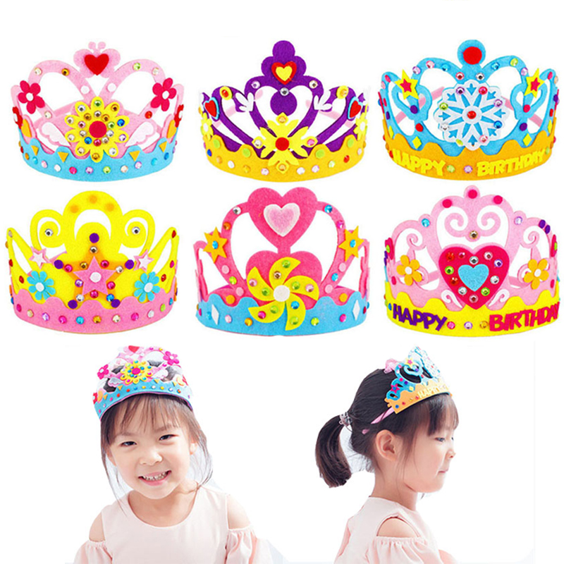 Mainan Kerajinan DIY mahkota k - Art Craft 5 Year Old ulasan dan harga