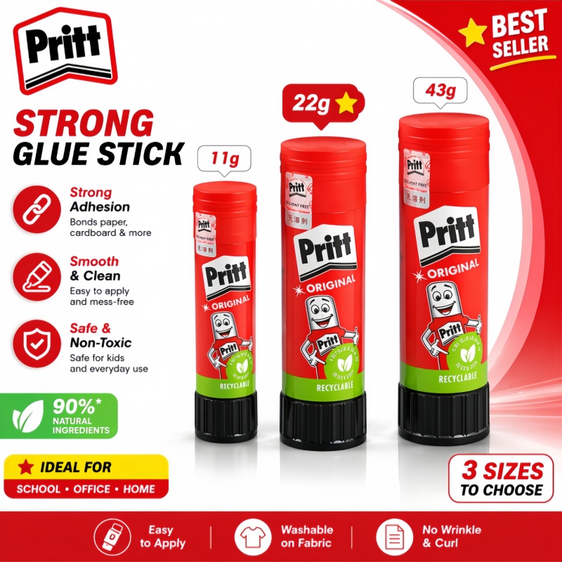 Lem Pritt Asli Non-Toksik Dapa - Art Craft 5 Year Old ulasan dan harga