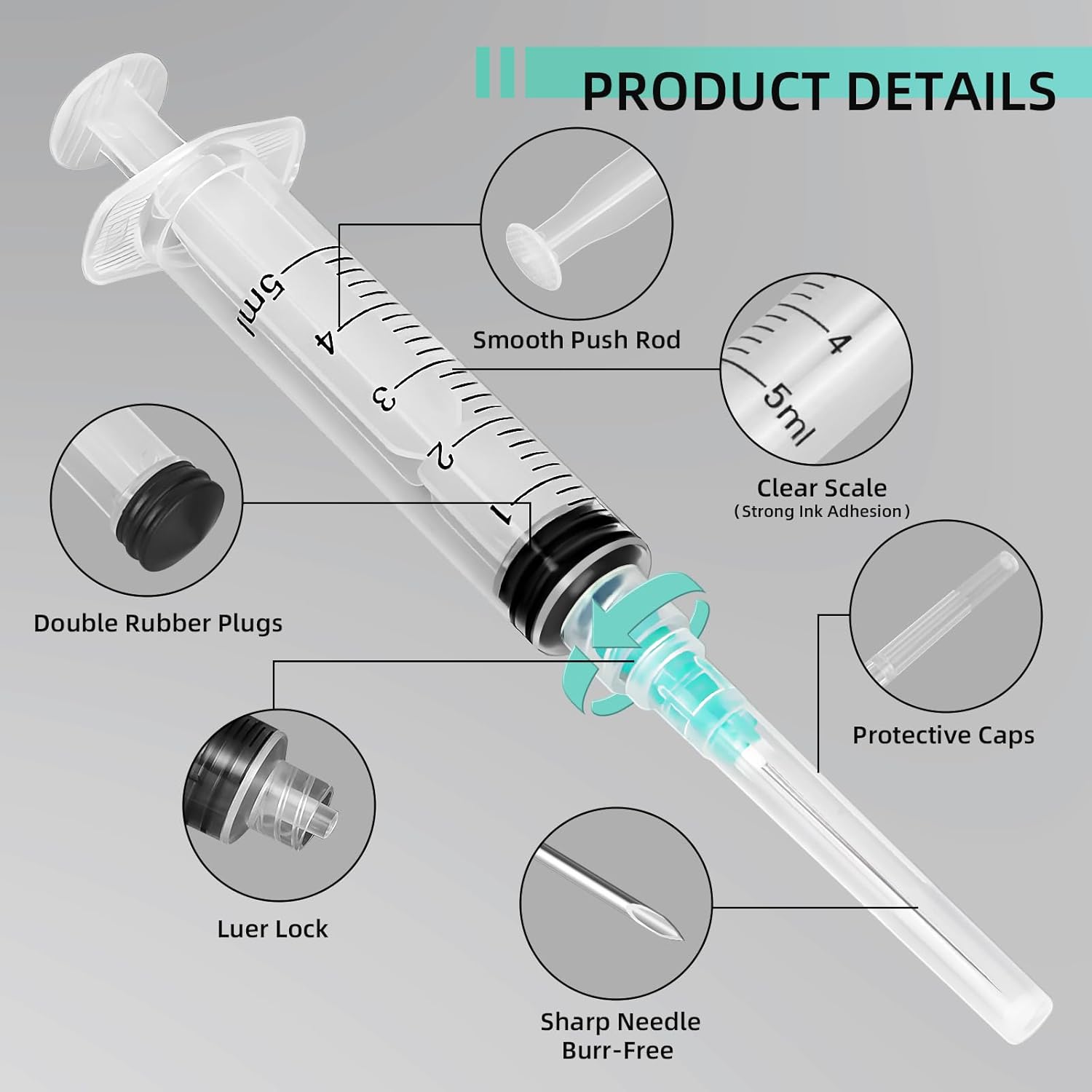 Suntik Luer Lock 5ml, Cocok un - Art Y Craft ulasan dan harga