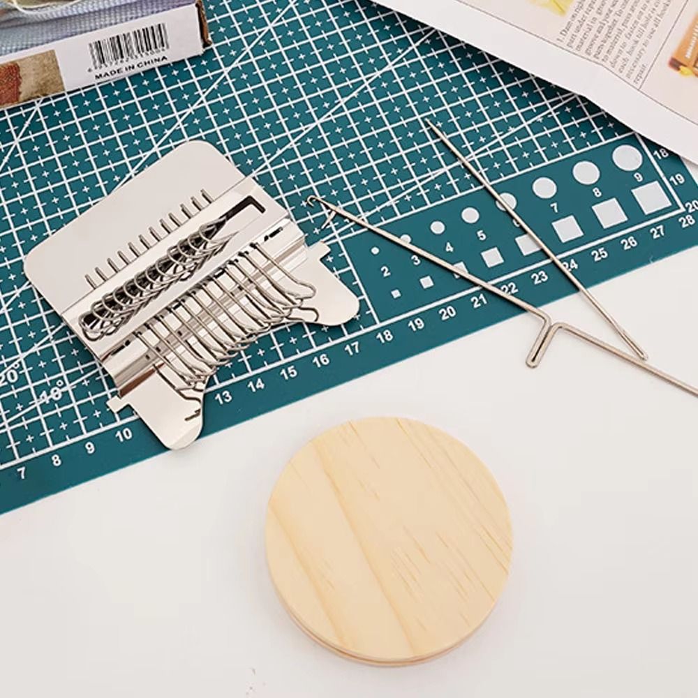 Mesin Tenun Mini Bingkai Kayu  - Loom Weaving Frame ulasan dan harga
