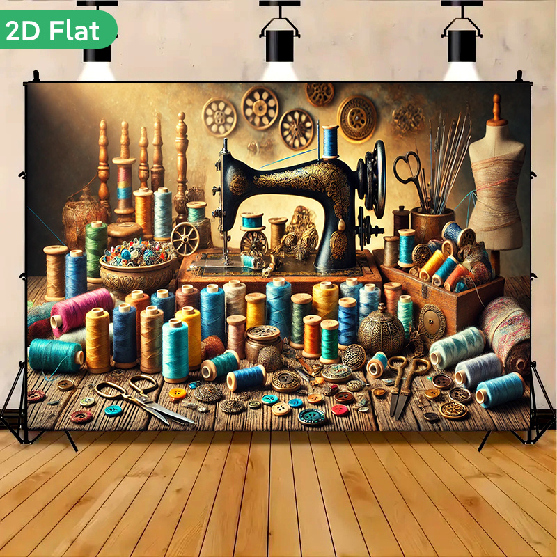 Tapestry Dinding Atelier Jahit - Art Craft Workshop ulasan dan harga