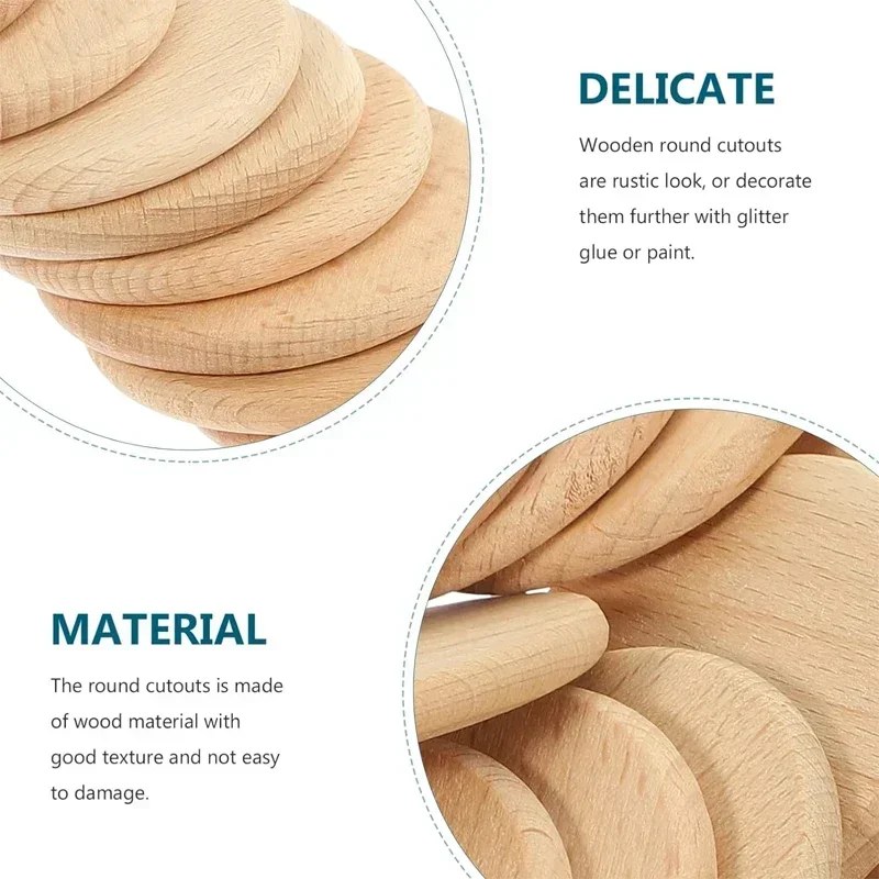 Koin Kayu Beech Alami 25-70mm, - Art Craft Letter A ulasan dan harga