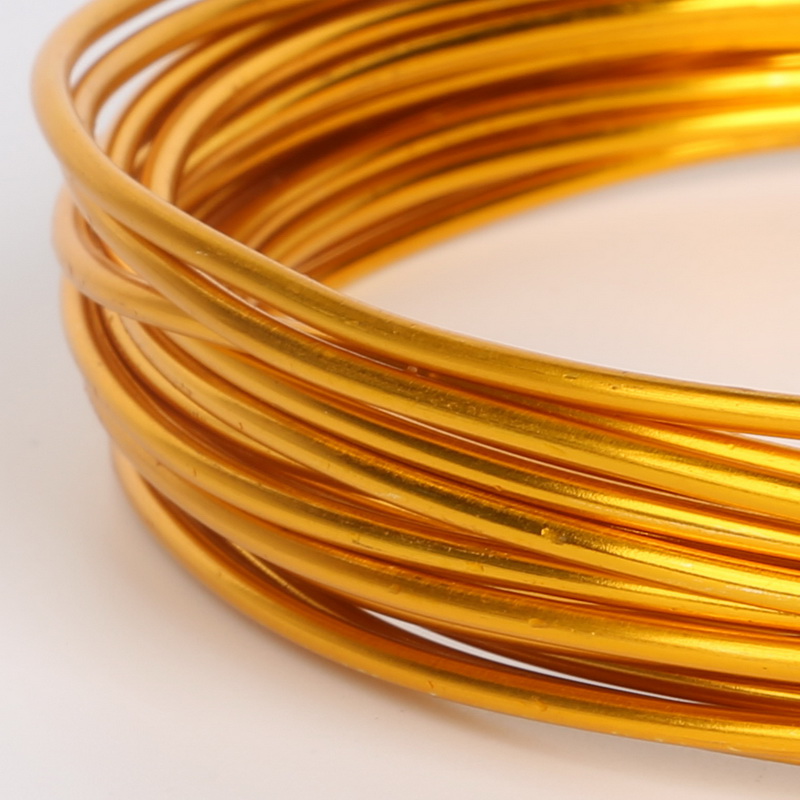 Lembut Emas Kawat Aluminium 1/ - Art Craft Wire ulasan dan harga