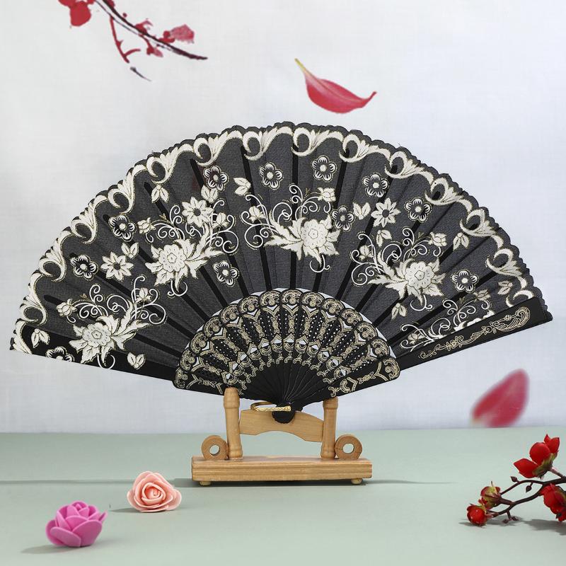 1 Buah Kipas Lipat Antik Gaya  - Chinese Art Craft ulasan dan harga