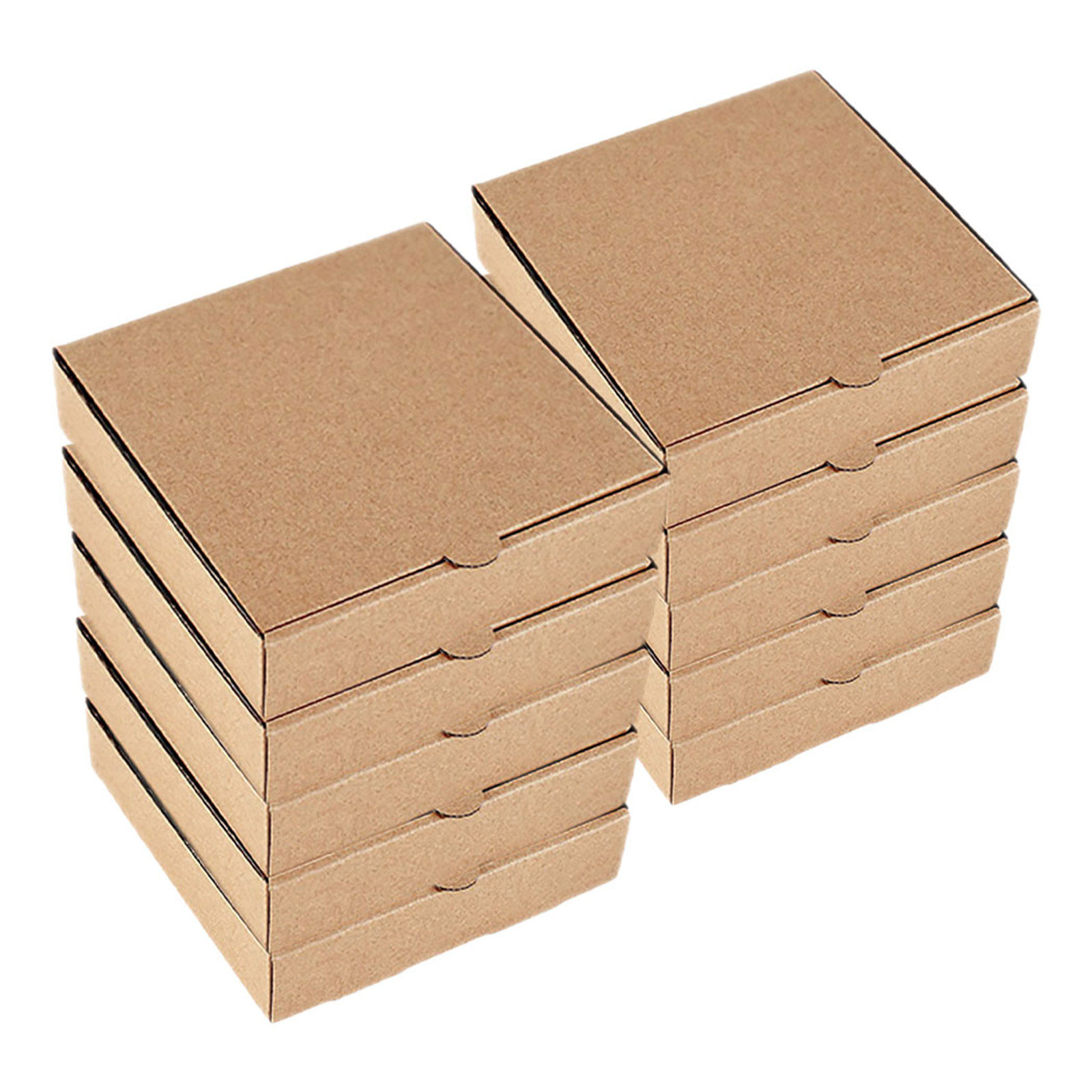 10 Buah Kotak Pizza Mini Wadah - Box Art And Craft ulasan dan harga