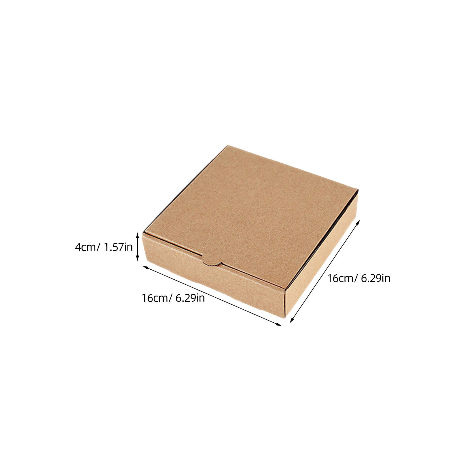 10 Buah Kotak Pizza Mini Wadah - Box Art And Craft ulasan dan harga