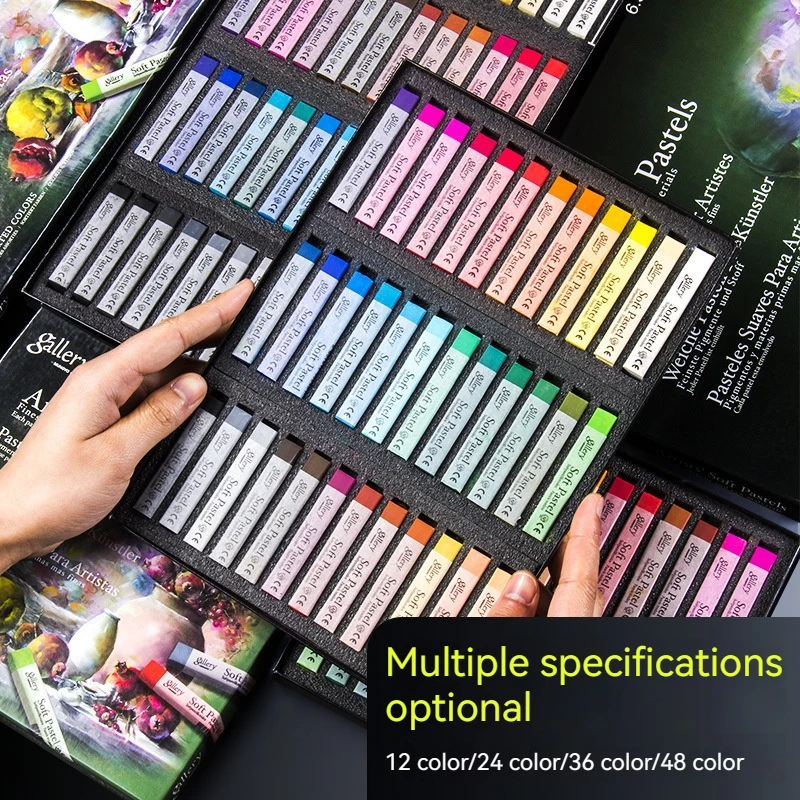 12/24/26/48/72 warna Pastel be - Chalk Pastel Set ulasan dan harga