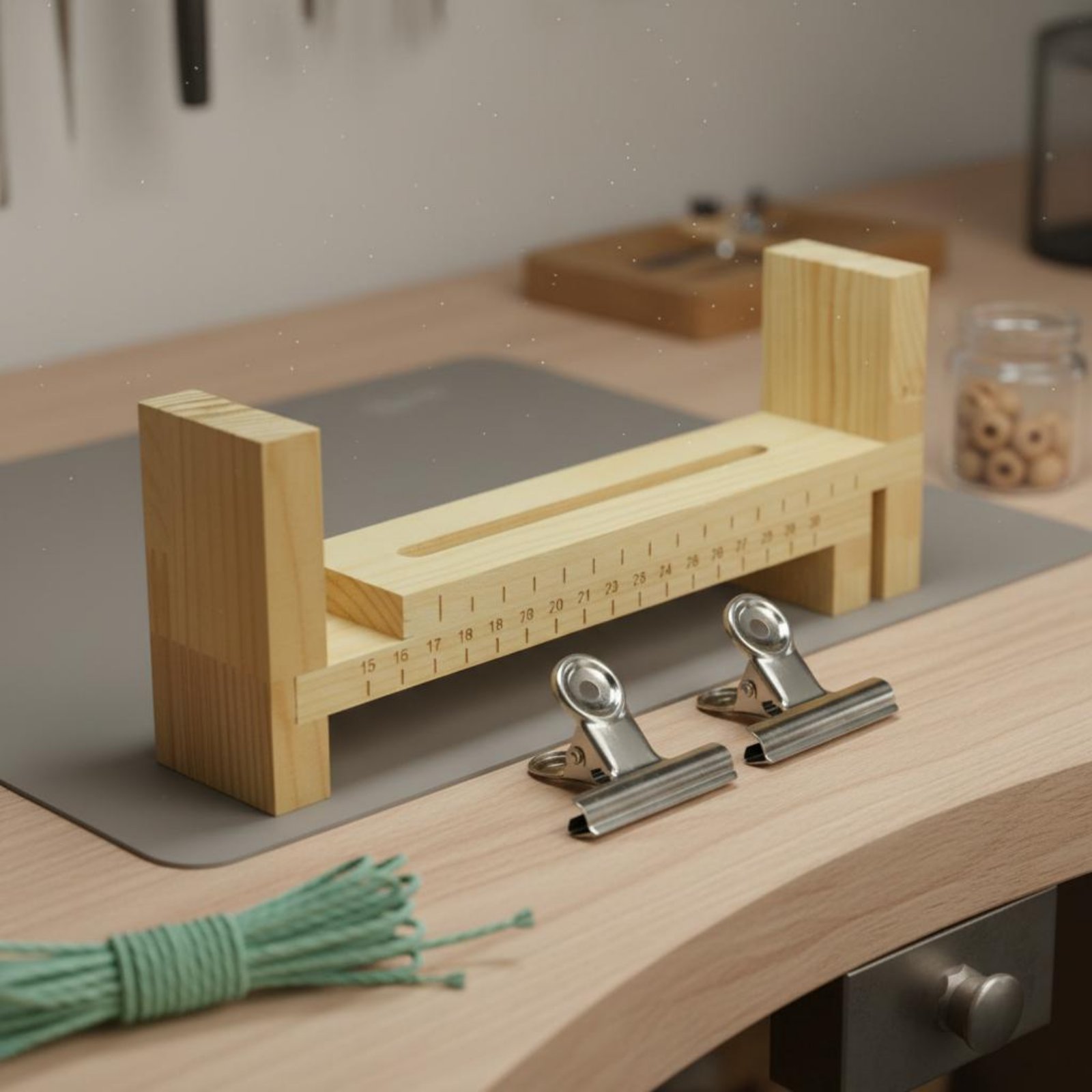 Alat Tenun Gelang Kayu DIY, Ra - Loom Weaving Frame ulasan dan harga