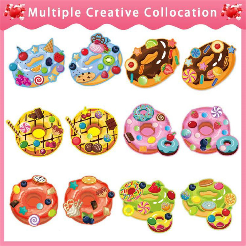 Stiker Donat Buatan Sendiri un - Art Craft 5 Year Old ulasan dan harga